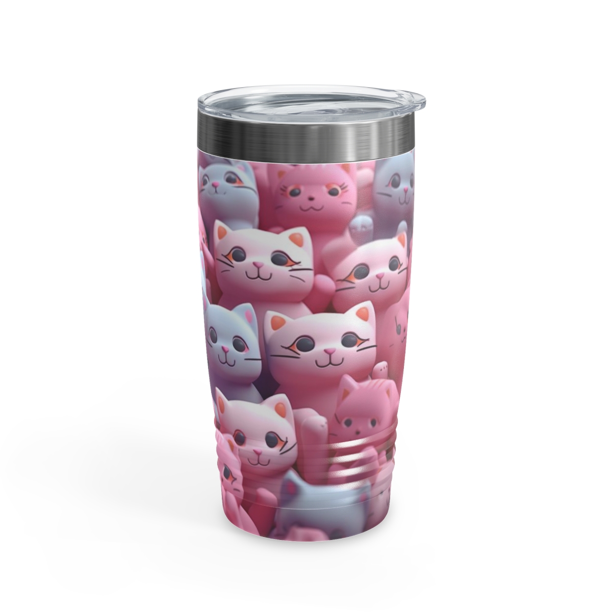 Pink Cat Tumbler | 20oz